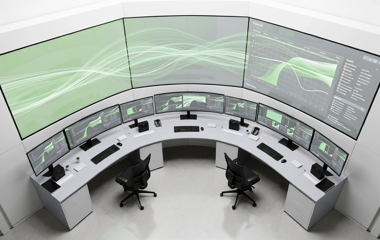 Advanced demand forecasting visualization